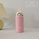 膳魔師通用通用杯套JNR JNL350  500 750ML保溫杯壓紋THERMOS純色杯套 粉紅色小號 膳TZ提繩壓紋