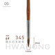 HWAHONG華虹水彩畫(huà)筆345#系列圓頭尼龍毛畫(huà)筆勾線(xiàn)筆外出寫(xiě)生短桿韓國進(jìn)口 6號/單支