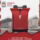 LIVERPOOL FC【官方正版】利物浦俱樂部丨紅色PU雙肩包背包足球迷書包球迷周邊 紅黑