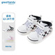歌瑞家（greatfamily）兒童鞋子冬季童鞋寶寶學(xué)步鞋休閑鞋運動(dòng)鞋防撞保暖樂(lè )友 男款【黑白棋方格】 15 12-24月