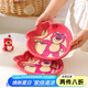 川島屋（KAWASIMAYA）迪士尼草莓熊餐具可愛飯碗家用陶瓷面碗餐盤子異形盤