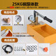舜品全銅加厚試壓泵PPR手動打壓機(jī)管道試壓器自來水管試水地暖檢漏儀 25KG全銅泵體加厚水箱