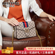 LORFFINY輕奢品牌包包女包斜挎包女士單肩包復古女包七夕情人節禮物送老婆 卡其色 品牌精美禮盒裝
