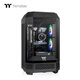 Thermaltake（Tt）The Tower 250 海景房機箱 電腦主機 黑色（ITX主板/支持360水冷/4090顯卡/水平橫躺） 黑色