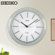 SEIKO日本精工時(shí)鐘GPS衛(wèi)星自動(dòng)對(duì)時(shí)14英寸36cm教室客廳掛表簡(jiǎn)約掛鐘