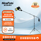 NiceFoto耐思發(fā)絲燈BJ-600A補光燈 輪廓背景燈 雙色溫珠寶首飾文玩直播拍攝射燈 可調焦太陽(yáng)燈 BJ-600A單燈套餐【橫臂燈架】 標配