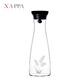 NAPPA 耐熱玻璃水壺 防爆冷水壺 家用高品質(zhì)飲料果汁花茶壺 【手工雕刻-麥穗】CRU系列1200ml