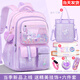 巴布兔書(shū)包小學(xué)生女生一二三到五六年級高顏值輕便減負大容量女童雙肩包 夢(mèng)幻粉(送珠鏈+毛球掛件) 小學(xué)(大號適合3-6年級)