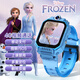 迪士尼（Disney）兒童電話(huà)手表女孩6-12歲小學(xué)生冰雪奇緣防水高清雙攝智能兒童手表