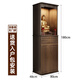 九塵立柜家用供桌觀(guān)音菩薩財神爺關(guān)公神臺佛柜神龕佛像香案 80*180*48不帶門(mén)深香檀包安裝