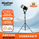 NiceFoto耐思發(fā)絲燈BJ-600B補光燈輪廓背景燈神明少女聚光補光燈珠寶首飾文玩直播拍攝射燈 可調焦太陽(yáng)燈 BJ-600B單燈套餐【燈架】 標配