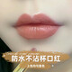 蘭奕口紅女大牌色系不沾杯不掉色防水滋潤(rùn)禮物水潤(rùn)啞光孕婦口紅女持久 肉桂奶茶色