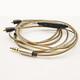 Earmax 適用索尼XBA-N3AP N1AP 300AP SE215 SE535 MMCX耳機線(xiàn) 灰色直插帶掛/ 線(xiàn)控版