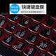 HRHPYM適用于戴爾筆記本W(wǎng)IN10快捷鍵盤(pán)膜靈越游匣G3/G5/G7五筆鍵盤(pán)膜防水防塵透明TPU win10系統鍵盤(pán)膜 G3-15游戲本3579