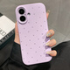 殼繪創(chuàng)適用蘋果16手機殼iphone16promax液態(tài)硅膠15proMax新款13女款12高級感全包防摔14十六16pro軟愛心 【草紫色-精孔】真液態(tài)*肌膚手感*耐臟防摔 iphone 16