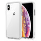JETechJETech 蘋(píng)果iPhone X/Xs手機殼TPU軟邊PC背板防摔保護套5.8英寸屏 透明