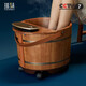 瑤妹實(shí)木泡腳桶木桶2025自動(dòng)加熱恒溫足浴盆按摩養生桶