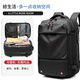 佐格男士商務(wù)背包出差17吋電腦書(shū)包多功能登機(jī)雙肩包真空壓縮旅行包男 黑色（需贈(zèng)送抽氣泵聯(lián)系客服）