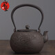 山本堂牡丹鐵瓶高端日本原裝鐵壺老鐵壺純手工原裝無(wú)涂層
