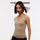 The Blender 瑜伽背心女吊帶內搭文胸美背輕運動(dòng)風(fēng)固定胸墊內衣打底外穿 【熱賣(mài)推薦】復古卡其 M