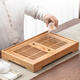 兿凡臻品竹制茶盤儲(chǔ)水式茶臺(tái)功夫茶具楠竹簡約茶托盤茶海家用 悅雅茶盤