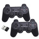USB雙打手柄一拖二電腦游戲模擬器潘多拉專(zhuān)用街機雙人對打拳皇fc 2.4G無(wú)線(xiàn)手柄一對模擬器潘多拉用