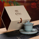 龍泉青瓷泡茶碗三才蓋碗大號單個(gè)家用泡茶杯冰花開(kāi)片化冰裂紋陶瓷功夫茶具 冰花三才蓋碗 禮盒裝