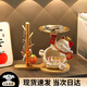 TaTanice招財(cái)貓擺件鑰匙收納玄關(guān)客廳創(chuàng)意家居新年裝飾品喬遷之喜搬家禮物 大肚招財(cái)貓+收納架