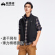 拓路者（Pioneer Camp）戶(hù)外馬甲男女同款24年冬季立領(lǐng)中性時(shí)尚運動(dòng)彈力保暖背心馬夾男 巖石灰 XL