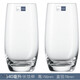 肖特圣維莎德國SCHOTT進(jìn)口水晶玻璃超薄耐熱啤酒早餐牛奶果茶汁冷水杯子套裝 盛宴系列薄款2只540ML