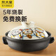 炊大皇（COOKER KING） 砂鍋燉鍋煲湯家用日式燃?xì)庠顚Ｓ媚透邷販覝佁沾慑伾冲?【適合1~2人】 1.5L