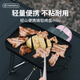 火楓（FIRE-MAPLE）烤盤(pán)輕山系列戶外露營(yíng)徒步裝備韓式烤肉烤盤(pán)煎鍋不粘鍋雙涂層烤盤(pán) 輕山便攜鑄鋁烤盤(pán)mini(帶烤夾)