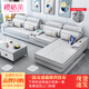 櫻格萊沙發(fā)布藝小戶型客廳組合套裝家具2025新款沙發(fā)家用現(xiàn)代簡(jiǎn)約貓抓布 三人位貴妃+邊幾3.4米 免洗貓抓布+升級(jí)彈簧乳膠版偏軟