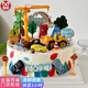 曼恒兒童小汽車(chē)生日蛋糕全國同城配送男孩周歲新鮮奶油水果蛋糕當天到 I款小汽車(chē)蛋糕 8英寸(適合2-4人)