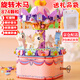 唯樂創(chuàng)想 WL-CREATIVE圣誕節(jié)七夕女孩生日禮物7-14歲兒童玩具音樂盒6-10歲女童樂高積木 【經(jīng)典款】旋轉(zhuǎn)木馬積木音樂盒