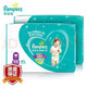 幫寶適超薄干爽嬰兒尿布濕綠幫超薄透氣柔軟幫寶適拉拉褲男女通用 拉拉褲加加大號XXL82片