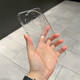 韻寧 適用華為mate70pro手機殼電鍍全包邊高清高透新款硬殼mate60簡約超薄透明情侶手機套 【全透明】電鍍邊全包pc殼 華為 Mate 60