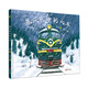 暴風(fēng)雪中的火車(chē)（勇氣和力量的成長(zhǎng)精裝繪本）