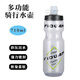 逗趣家自行車(chē)騎行運動(dòng)大容量水杯戶(hù)外健身爬山便攜防漏擠壓式塑料水壺 透明色 710ml