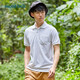 mont·bell 日系簡(jiǎn)約春夏男士純色小標(biāo)休閑商務(wù)翻領(lǐng)polo T恤 1114228 白色 WT M