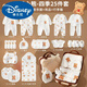 迪士尼（Disney）新生嬰兒衣服新生兒用品剛出生全套嬰兒禮物套裝見面禮新生兒禮盒 愛心熊25件套四季 禮箱 66cm