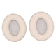 JZEPHF適用Anker安克聲闊Soundcore life Q10 Q20 Q30 Q35 BT Q45保護套耳機套電競耳罩麥海綿墊替換耳套 【安克 Q20 Q20I】米色色蛋白皮耳罩 一對