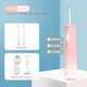 牙護士（yahushi） 牙護士新款PI06沖牙器IPX7防水三擋調(diào)節(jié)大容量水箱家用旅行便攜款水牙線 薔薇粉標(biāo)配(沖牙器*1+噴嘴*2支+充電線*1)