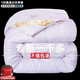 Lady Laura富安娜出品12斤被子冬被加厚保暖10斤冬季太空被雙人蠶絲被芯 柔軟保暖-白色 1.8*2.2米10斤加厚冬被
