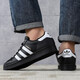 Adidas阿迪達(dá)斯  三葉草SUPERSTAR經(jīng)典金標(biāo)貝殼頭板鞋 EG4959 38