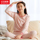 紅豆居家（Hodohome）兒童秋衣秋褲女童純棉滿(mǎn)印保暖內衣中大童女孩睡衣138羅曼粉165