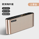 科凌進(jìn)口材質(zhì)無(wú)線(xiàn)藍牙音箱小音響FM收音機便攜式播放器插卡低音炮 土豪金 官方標配