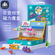 時(shí)光學(xué)（SHIGUANGXUE）兒童磁性拼圖開學(xué)早教換裝磁力貼2-3到6歲以上男女孩玩具生日禮物 忙碌的交通-雙面畫板進(jìn)階款