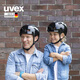 UVEX city 4 Mini me親子騎行頭盔 戶(hù)外運動(dòng)公路自行車(chē)安全防護帽進(jìn)口 【兒童款】黑-白.55-58cm
