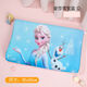 迪士尼寶寶幼兒童乳膠枕套愛(ài)艾莎公主寶45×27夏冰絲純棉50*30彈力枕頭套 3-13歲 艾莎藍【純棉四季單枕套】 50x30cm